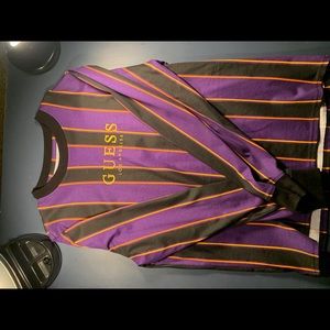 Guess Long Sleeved Striped Shirt
